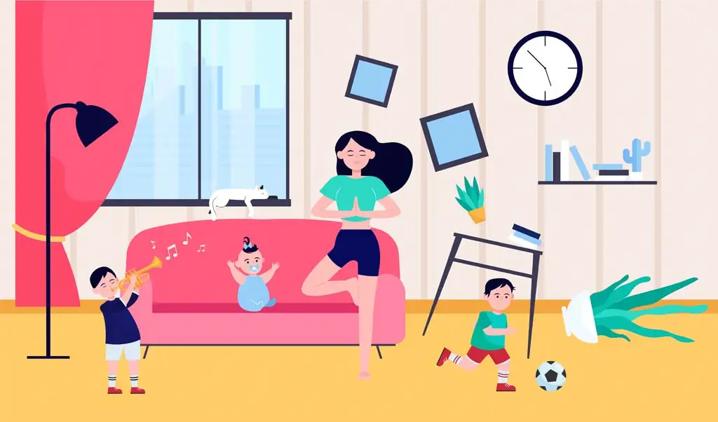 Illustration représentant le déficit de l'attention et l'hyperactivité chez les personnes TDA/H